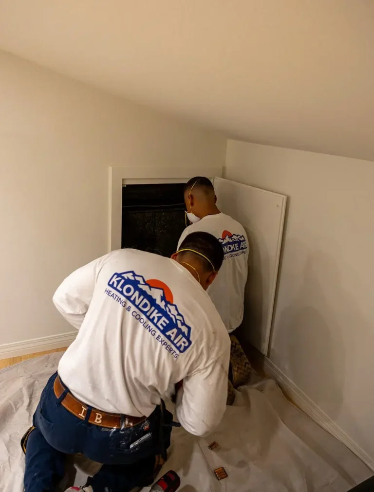 Technician Checking Furnace Malfunctions